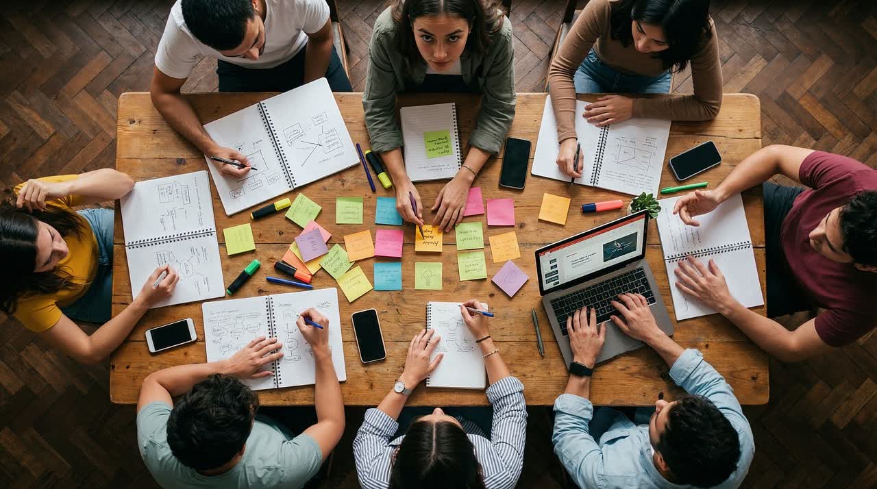 Collaboration on a live engagement